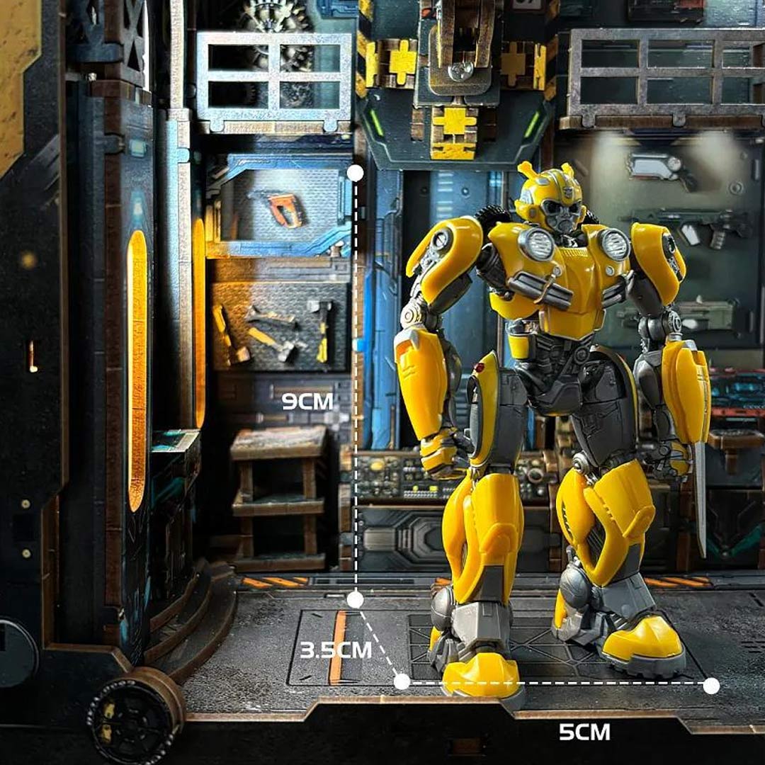 Automobile Workshop DIY Wooden Book Nook Kit - Image 5