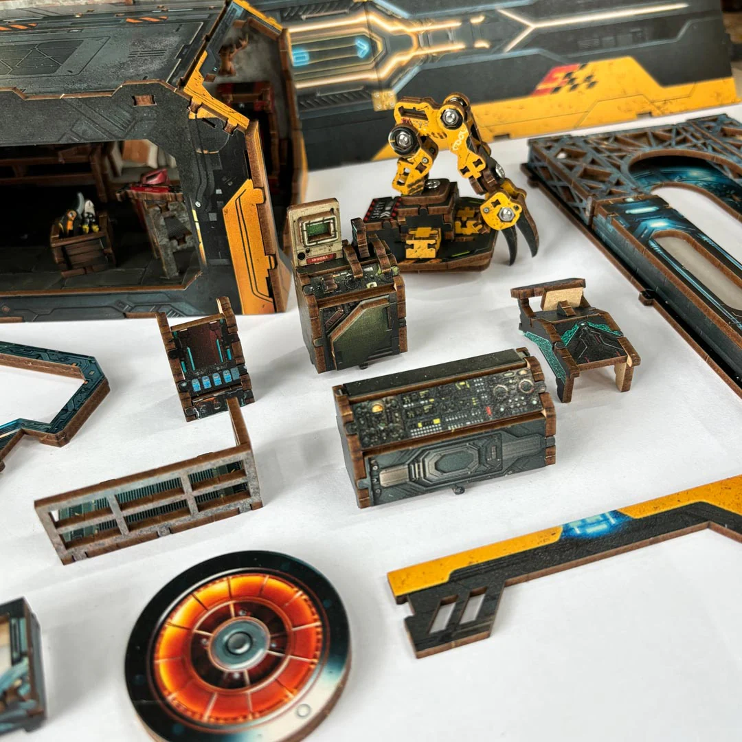 Automobile Workshop DIY Wooden Book Nook Kit - Image 7