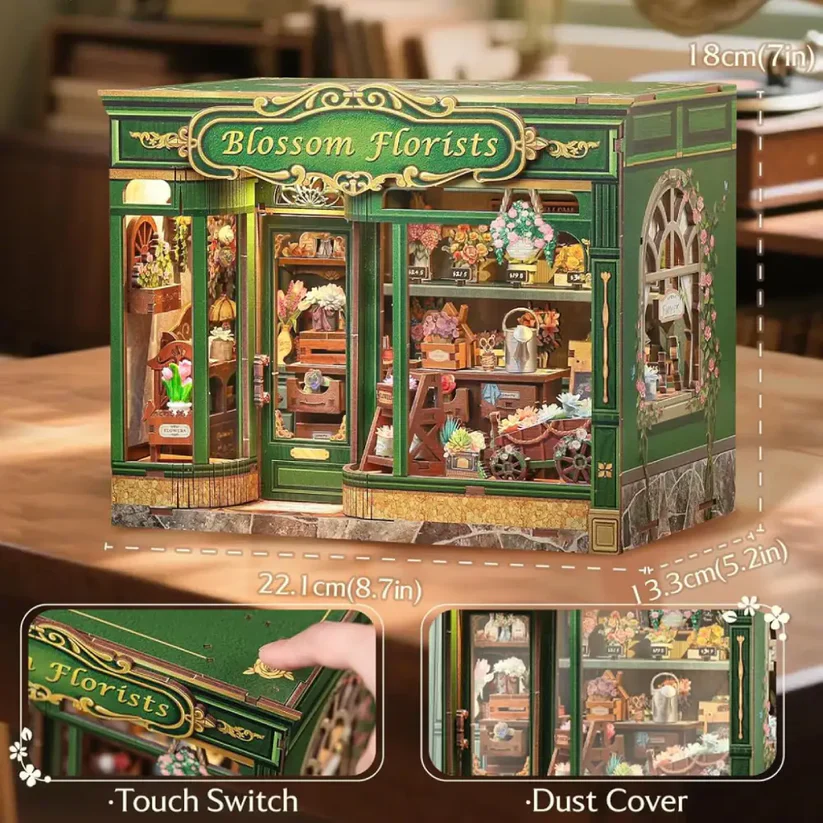 Blossom Florists Max – DIY Book Nook Kit - Image 7