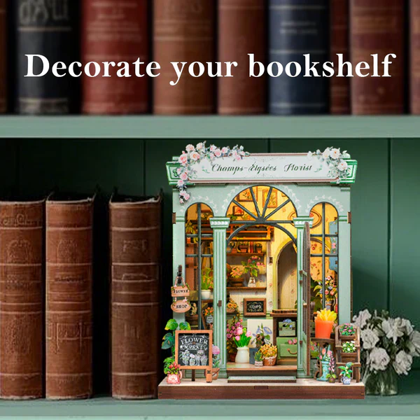 Champs Fleuris – DIY Miniature Book Nook Kit - Image 7