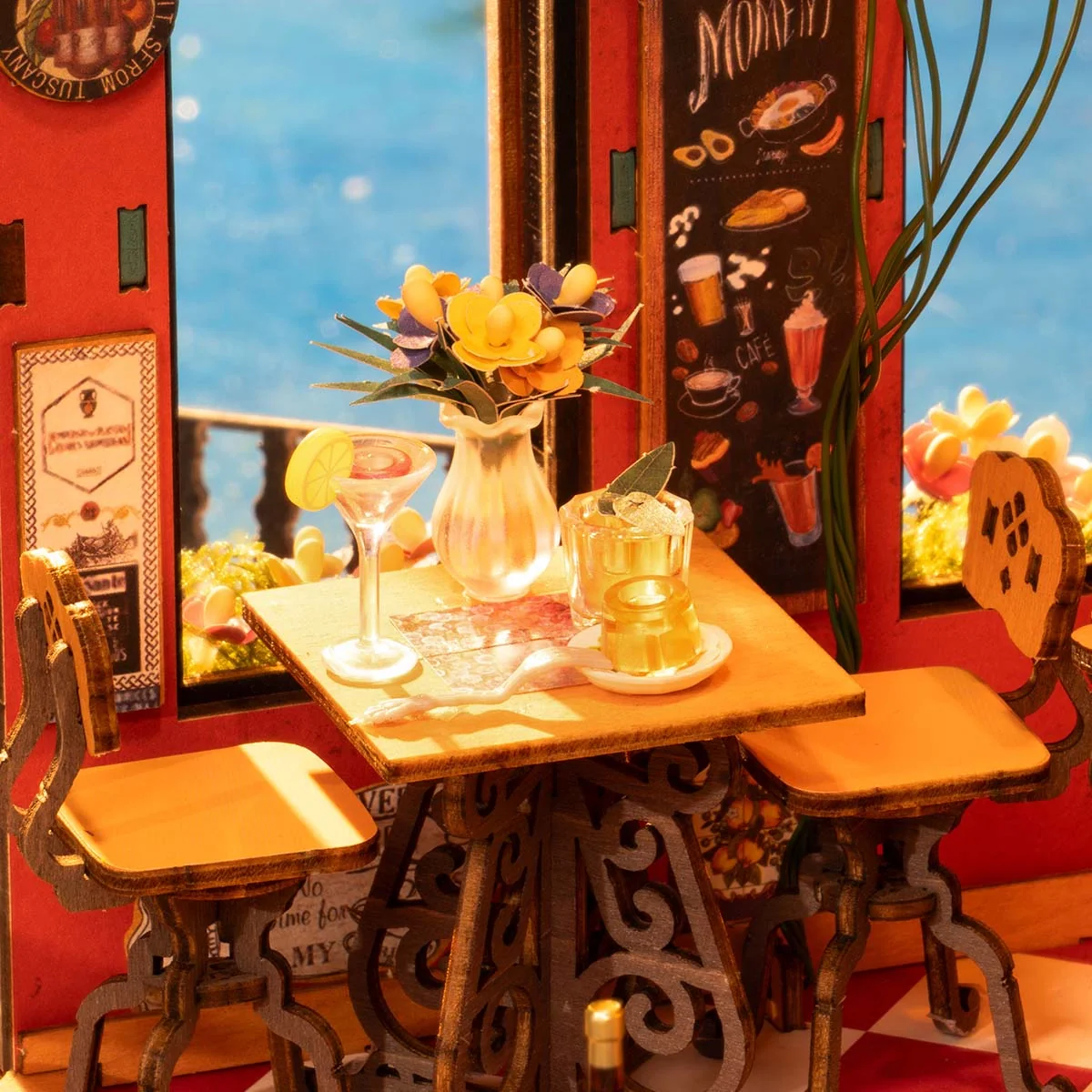 Cheers Bar – DIY Book Nook Kit - Image 4