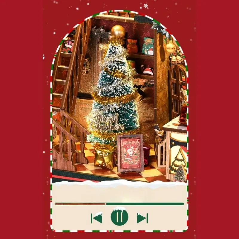 Christmas Shop – DIY Book Nook Kit - Image 4