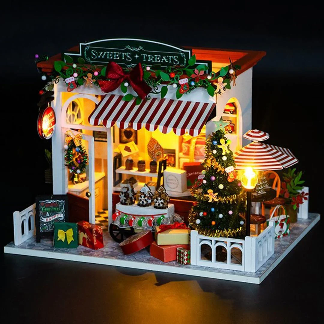 Christmas Sweets & Treats Shop – DIY Miniature House Kit - Image 10