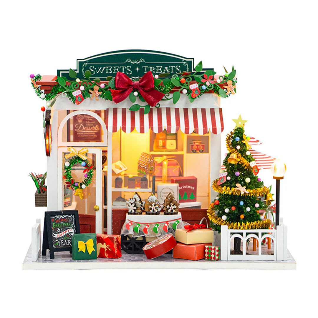 Christmas Sweets & Treats Shop – DIY Miniature House Kit - Image 12