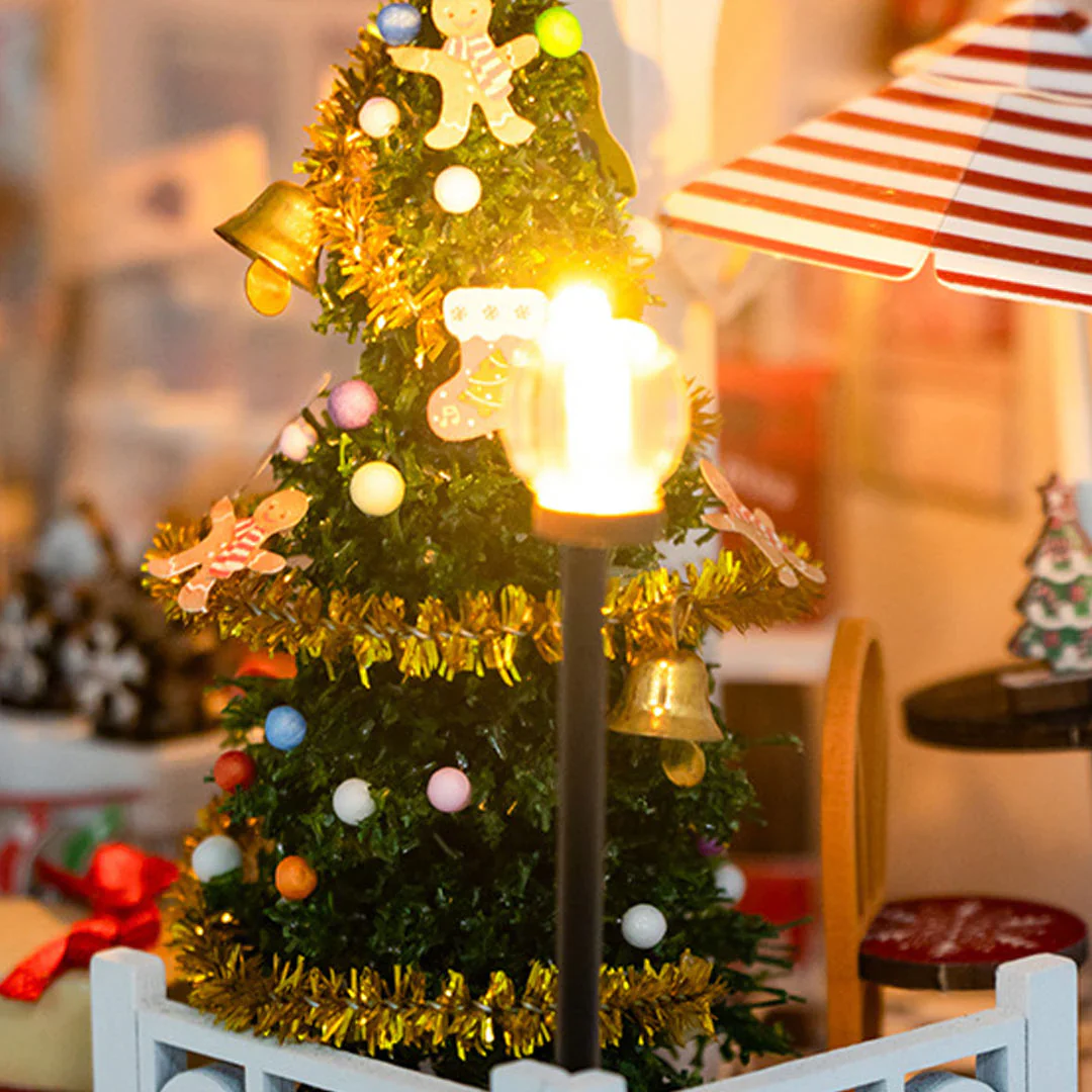 Christmas Sweets & Treats Shop – DIY Miniature House Kit - Image 5