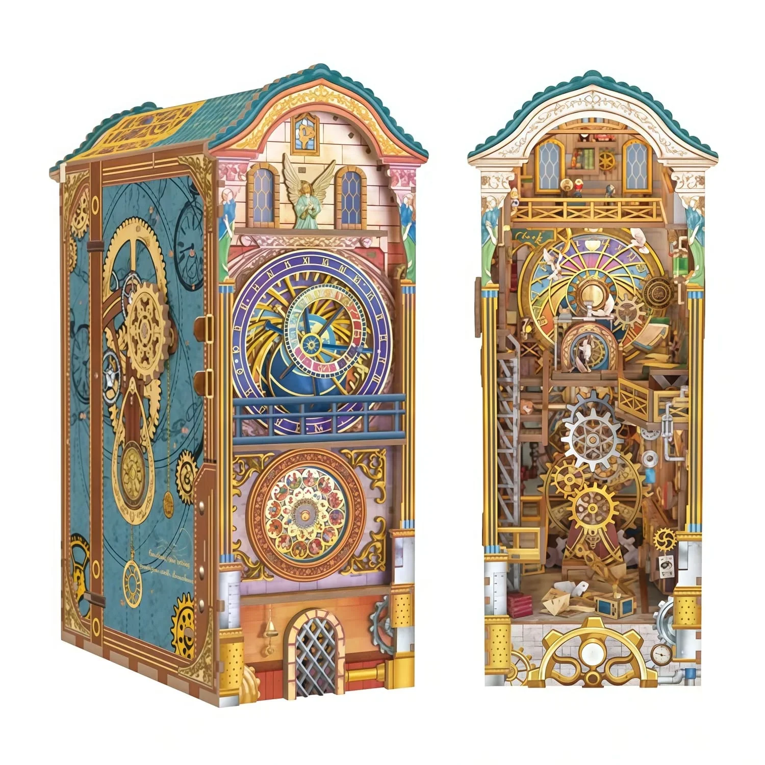 Clock Tower Book Nook – DIY Book Nook Kit - Image 3