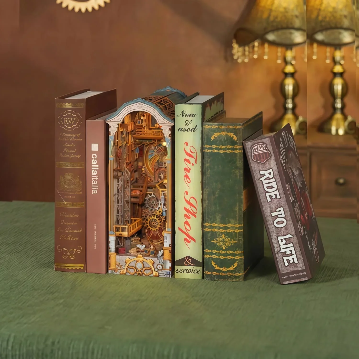 Clock Tower Book Nook – DIY Book Nook Kit - Image 4