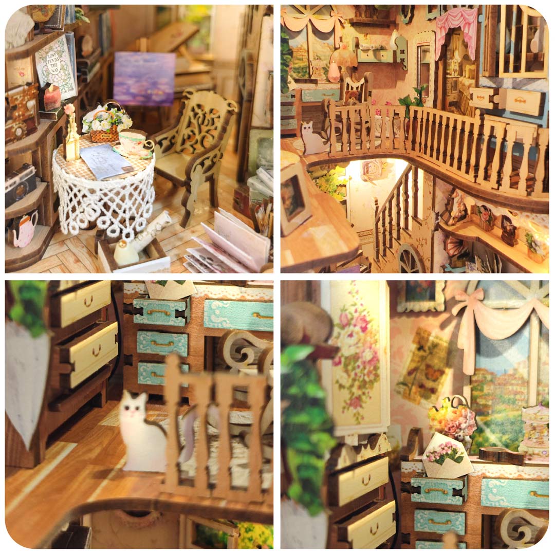 Countryside Diary Wooden Puzzle Book Nook - Image 5