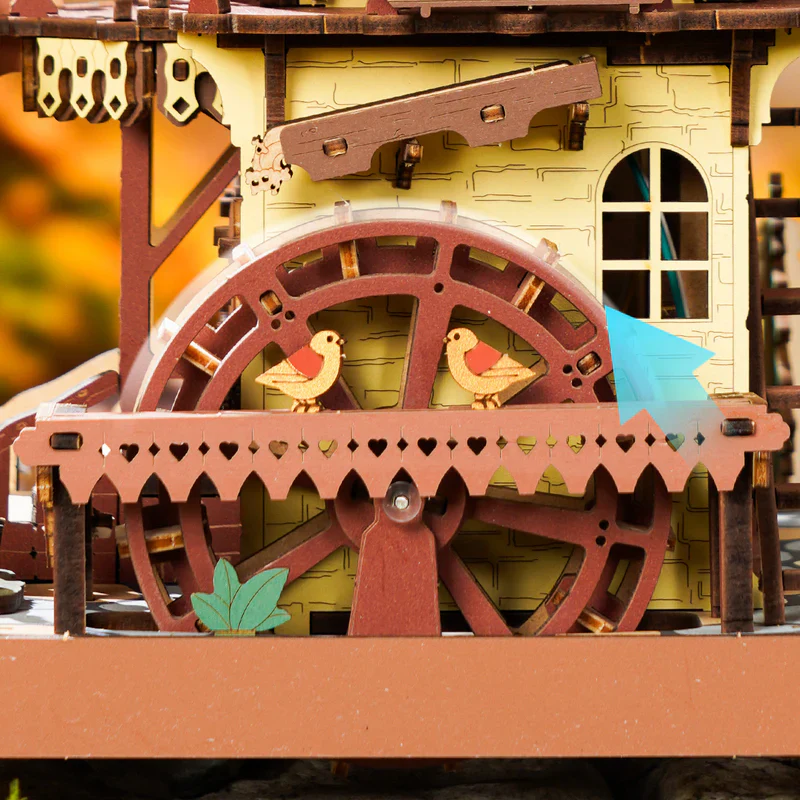 Cuckoo Clock Mechanical 3D Wooden Puzzle - Image 5