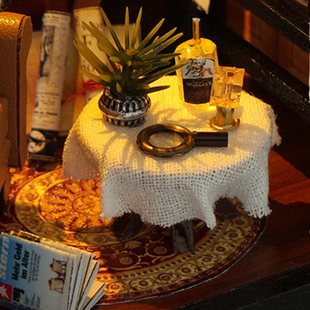 Detective Agency DIY Book Nook Shelf Insert - Image 10