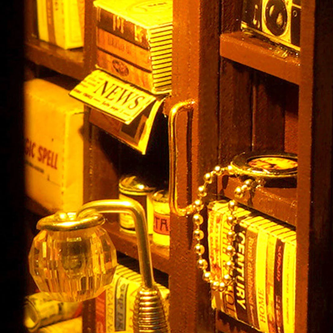 Detective Agency DIY Book Nook Shelf Insert - Image 13