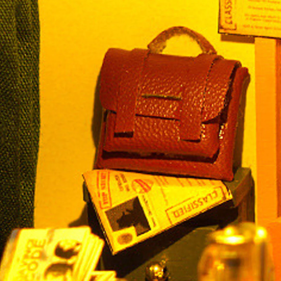 Detective Agency DIY Book Nook Shelf Insert - Image 15