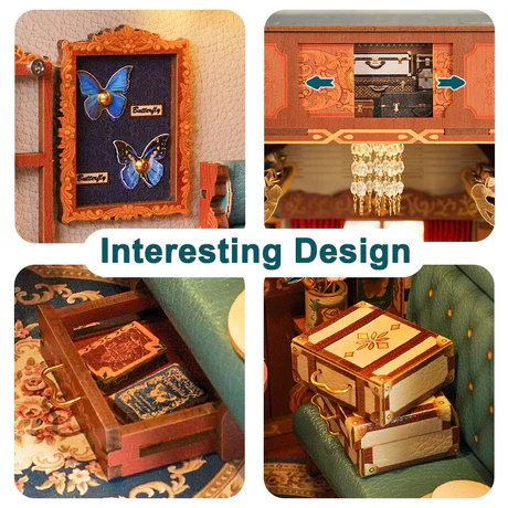 European Travels – Infinity Train Cabin Book Nook Kit - Image 5