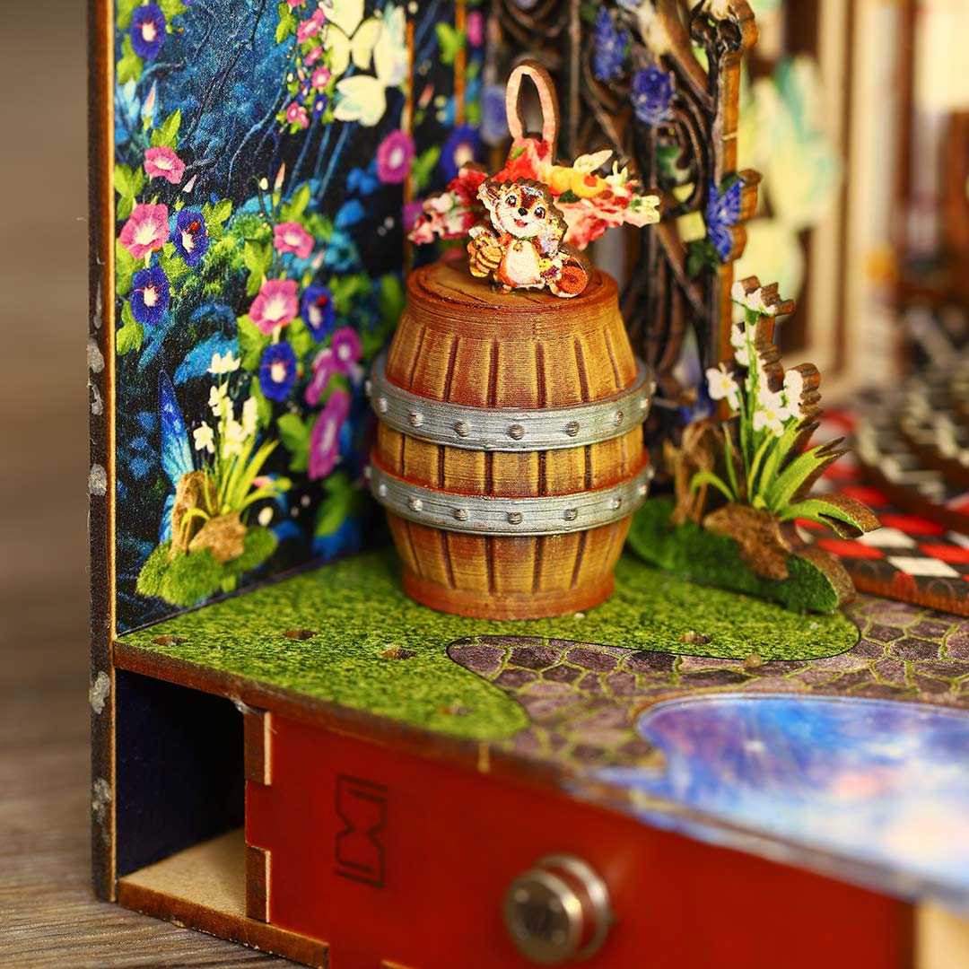 Fairytale Elf DIY Book Nook Shelf Insert - Image 15