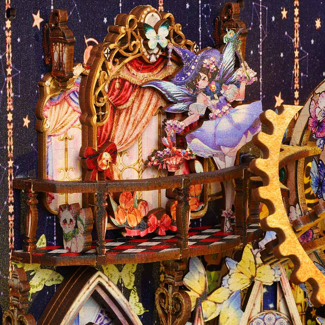 Fairytale Elf DIY Book Nook Shelf Insert - Image 17