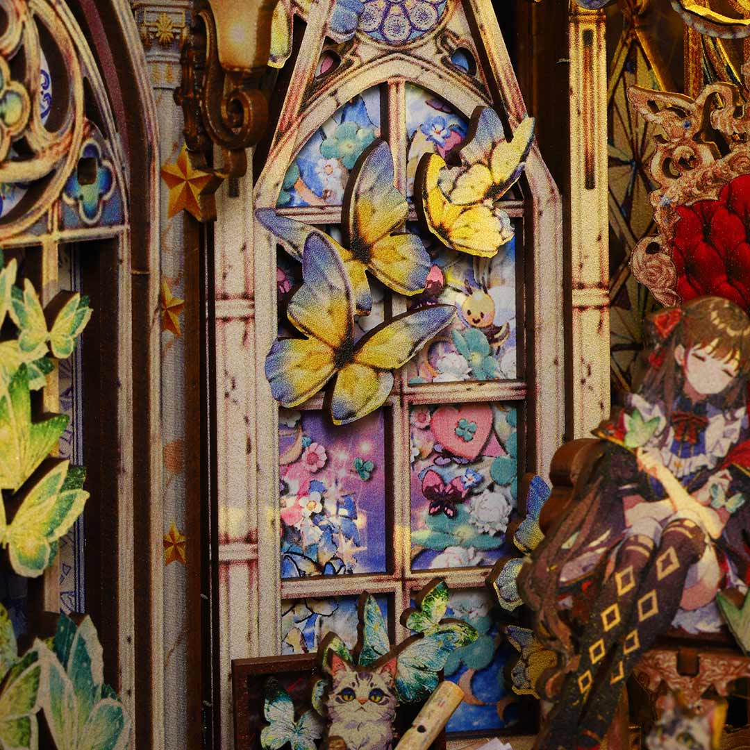 Fairytale Elf DIY Book Nook Shelf Insert - Image 18