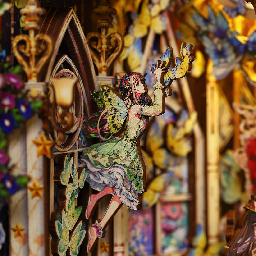 Fairytale Elf DIY Book Nook Shelf Insert - Image 21