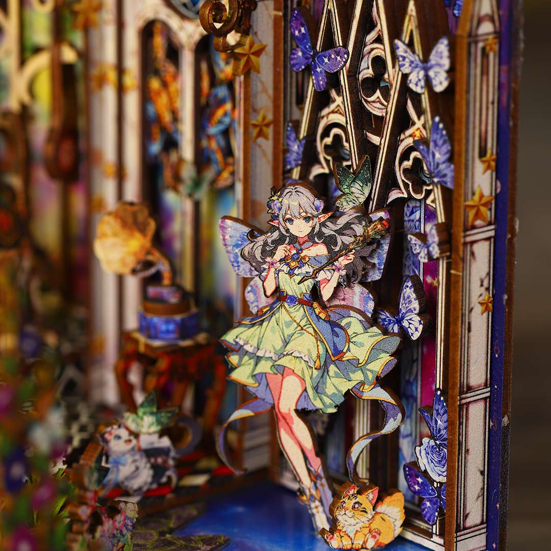 Fairytale Elf DIY Book Nook Shelf Insert - Image 22