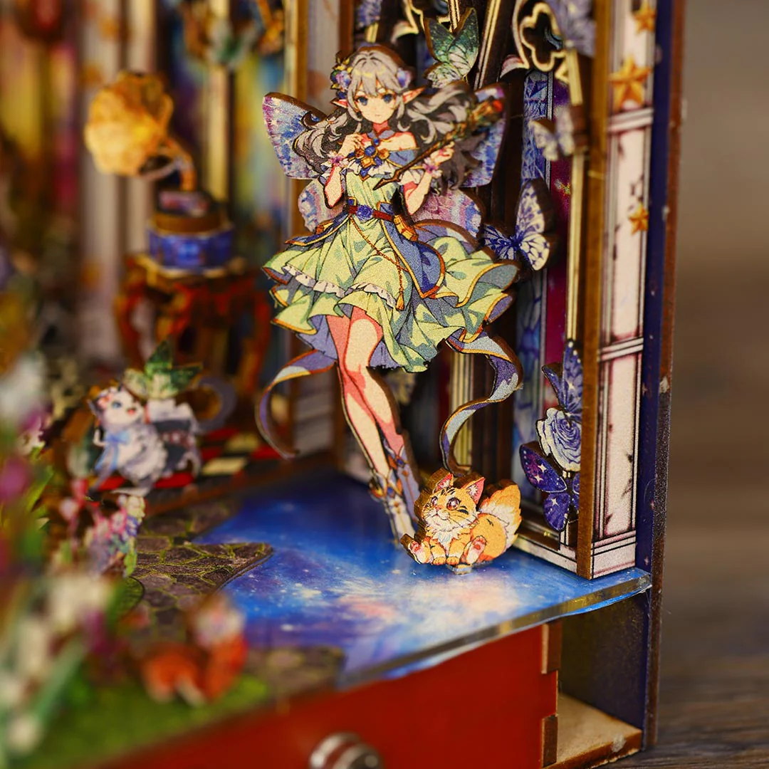 Fairytale Elf DIY Book Nook Shelf Insert - Image 23