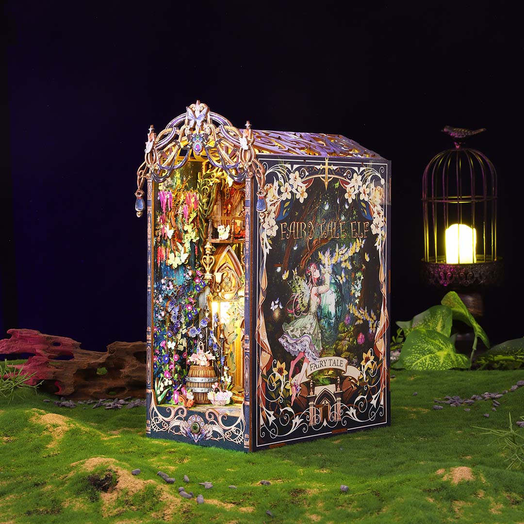 Fairytale Elf DIY Book Nook Shelf Insert - Image 29