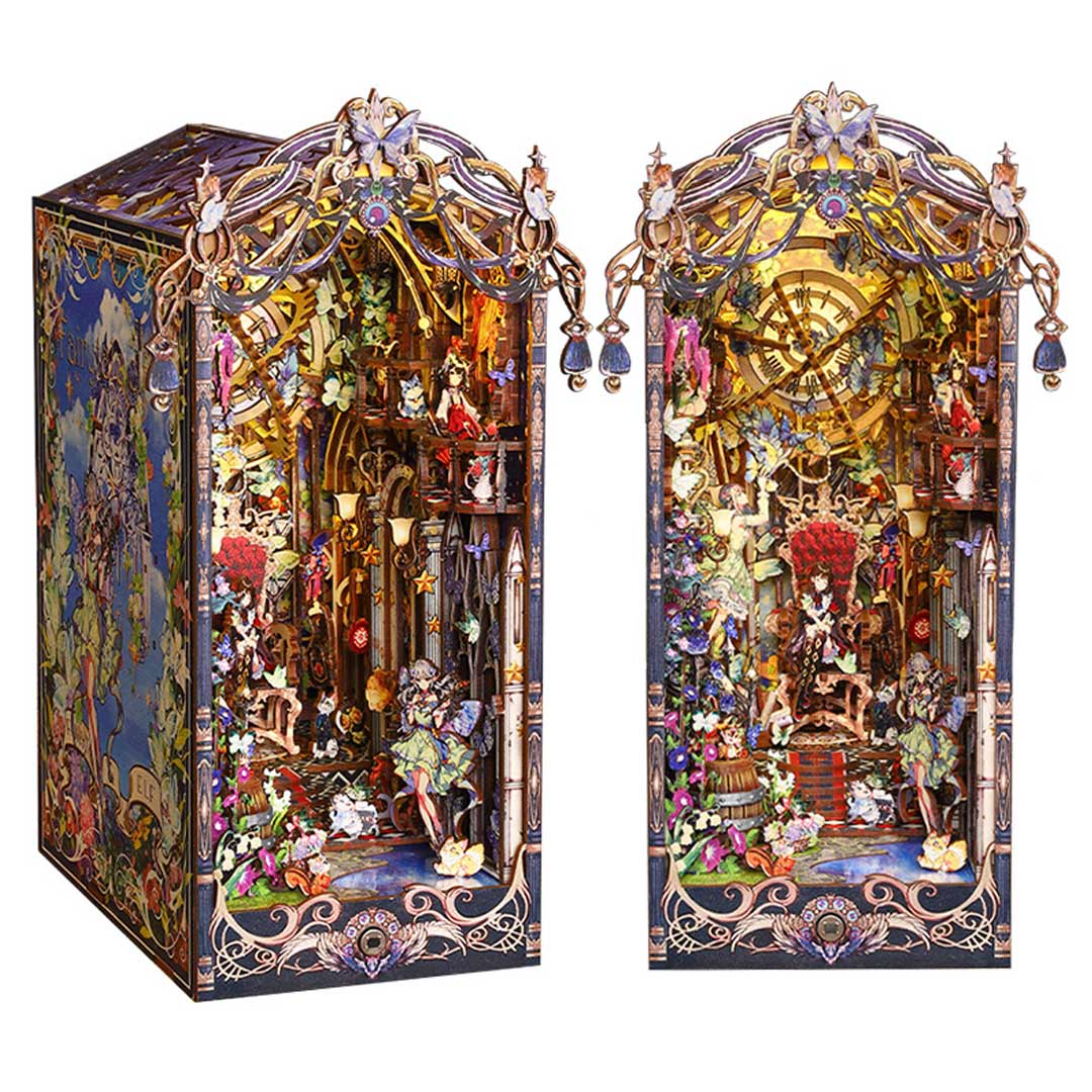 Fairytale Elf DIY Book Nook Shelf Insert - Image 3