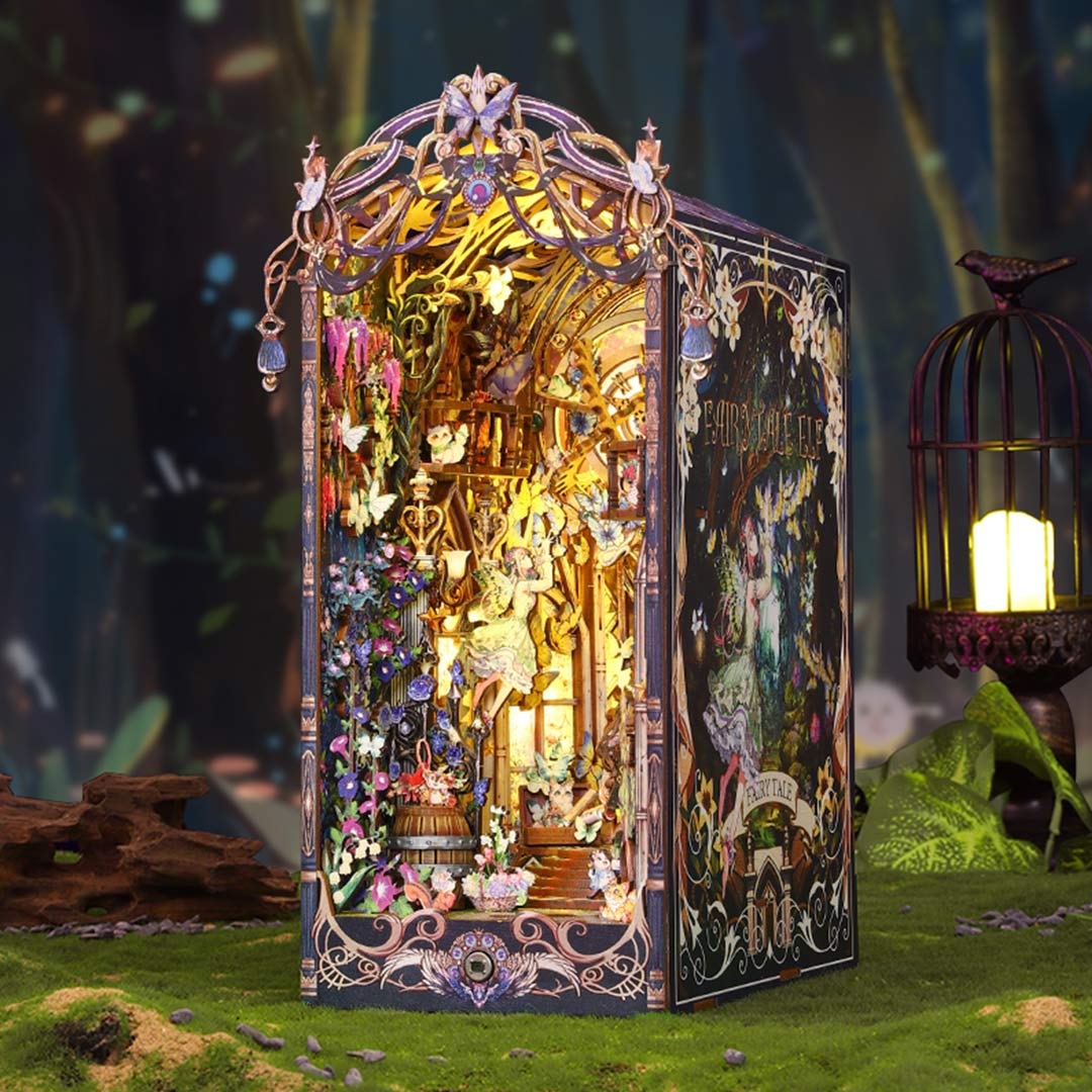 Fairytale Elf DIY Book Nook Shelf Insert - Image 30