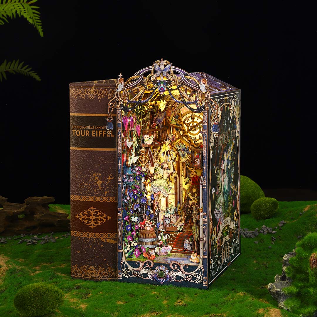 Fairytale Elf DIY Book Nook Shelf Insert - Image 31