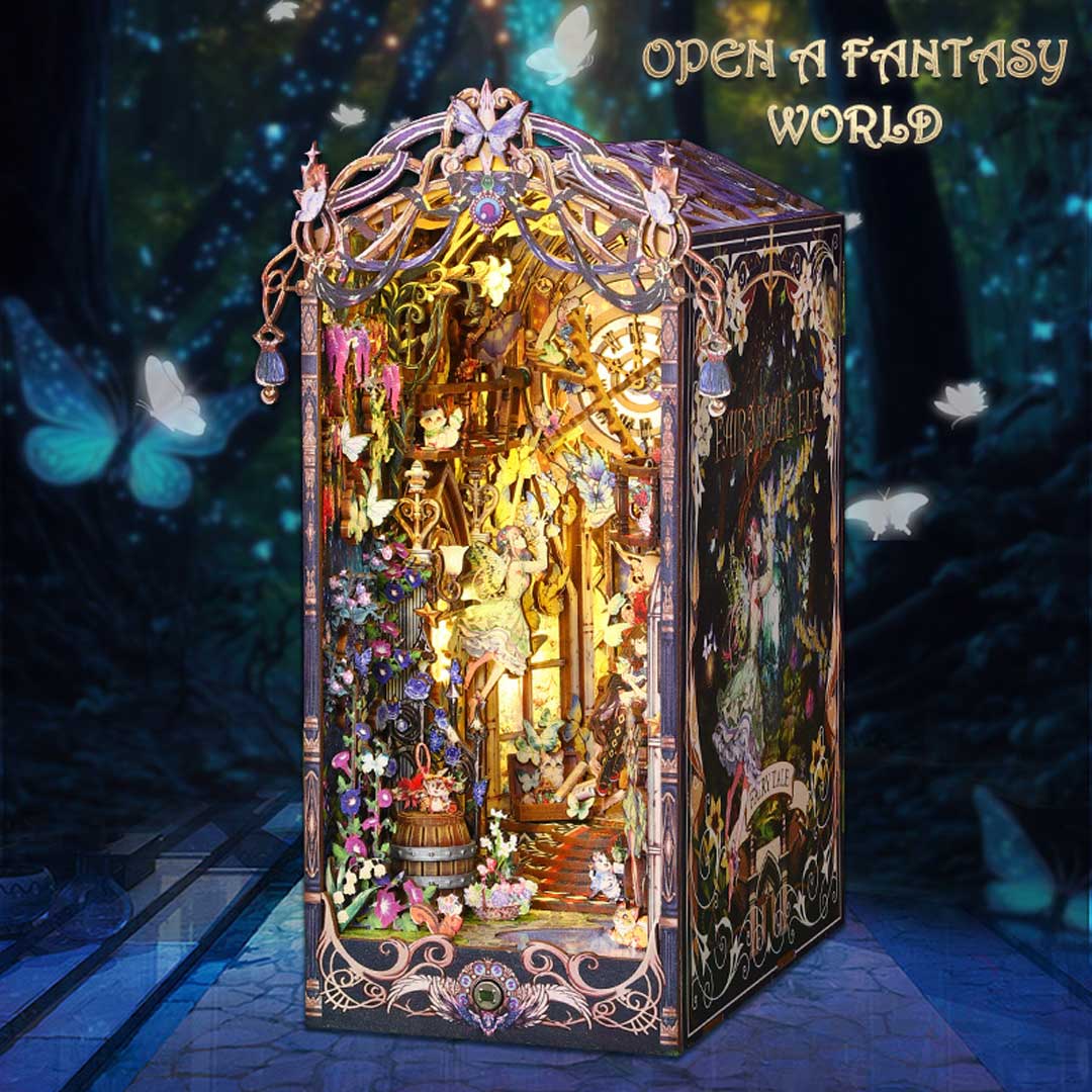 Fairytale Elf DIY Book Nook Shelf Insert - Image 33