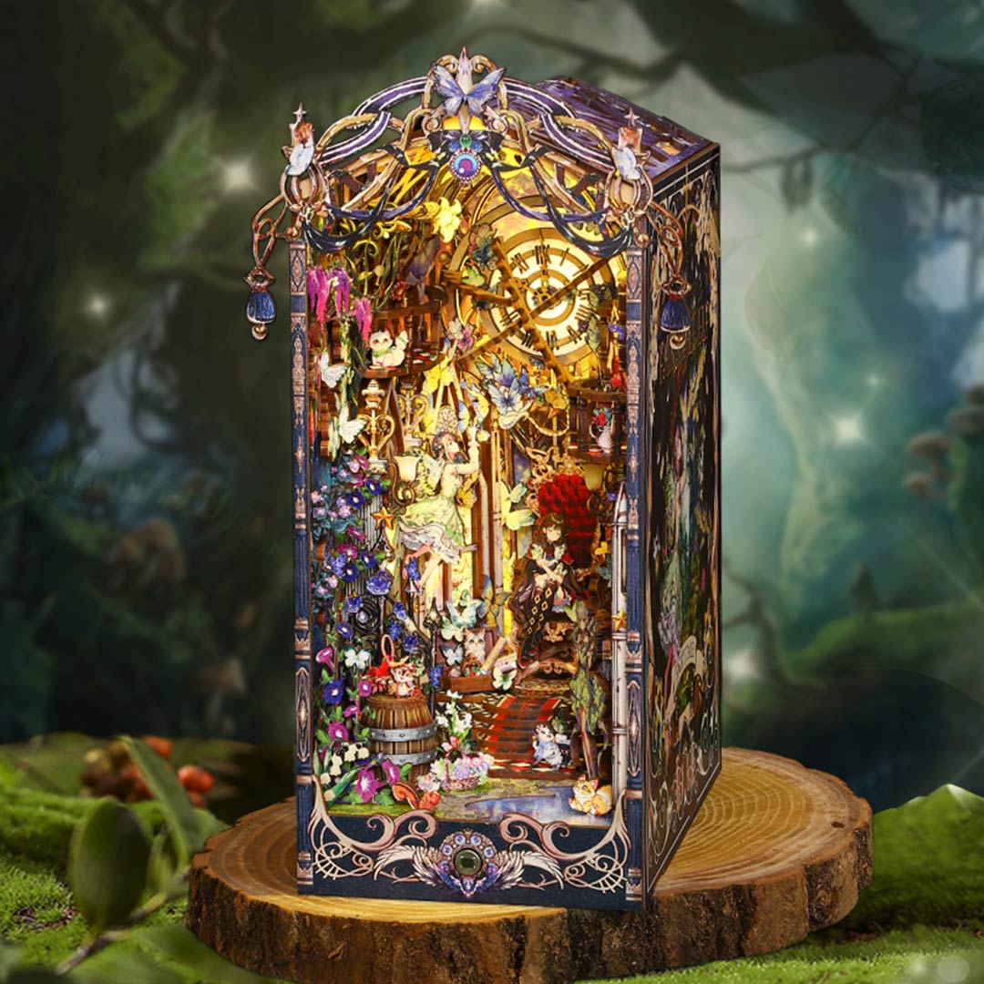 Fairytale Elf DIY Book Nook Shelf Insert - Image 4