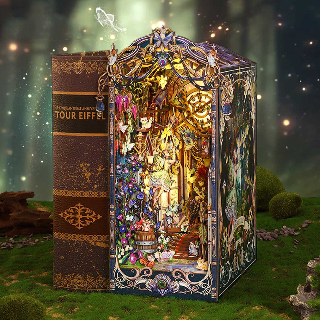 Fairytale Elf DIY Book Nook Shelf Insert - Image 7