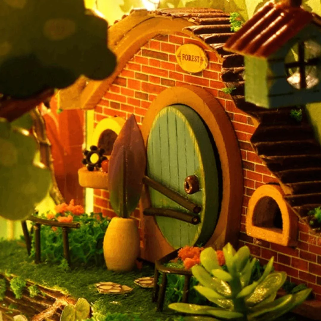 Firefly Forest DIY Crafts Book Nook Bookshelf Insert - Image 9