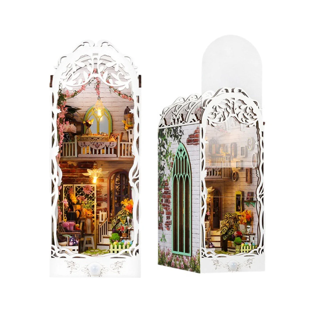 Flower House DIY Book Nook Shelf Insert - Image 15