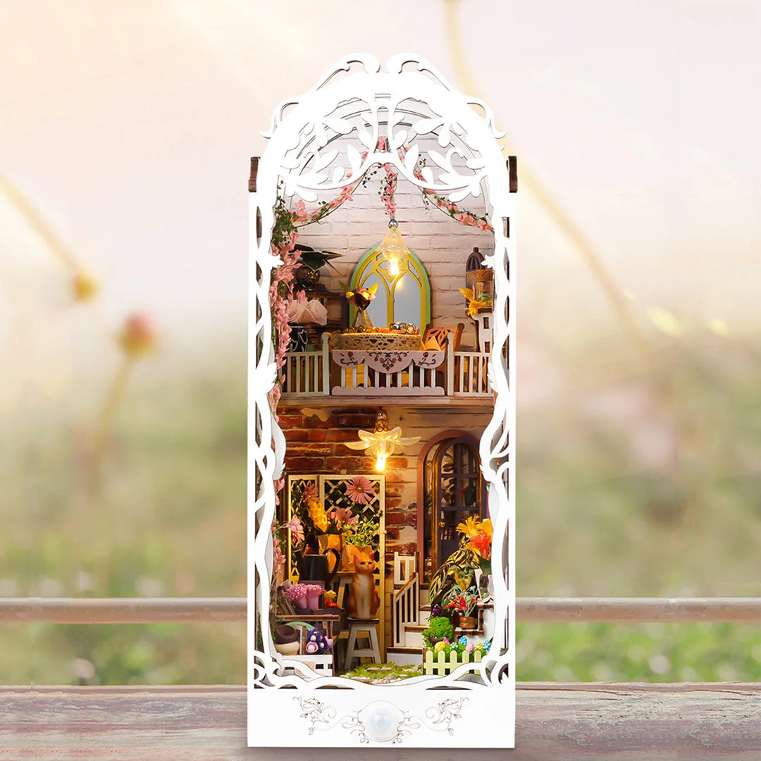 Flower House DIY Book Nook Shelf Insert - Image 16