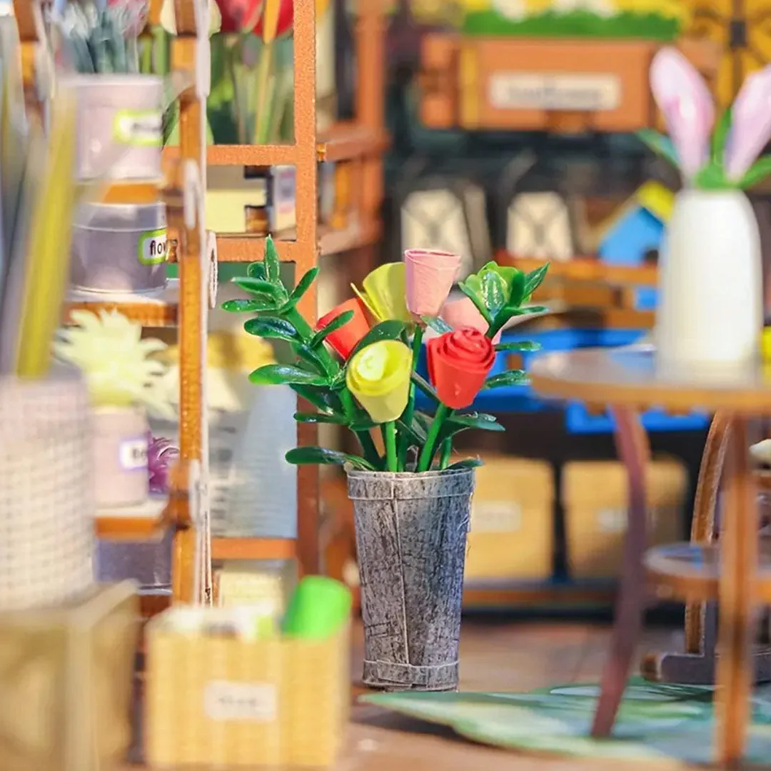 Garden House DIY Book Nook Shelf Insert - Image 13