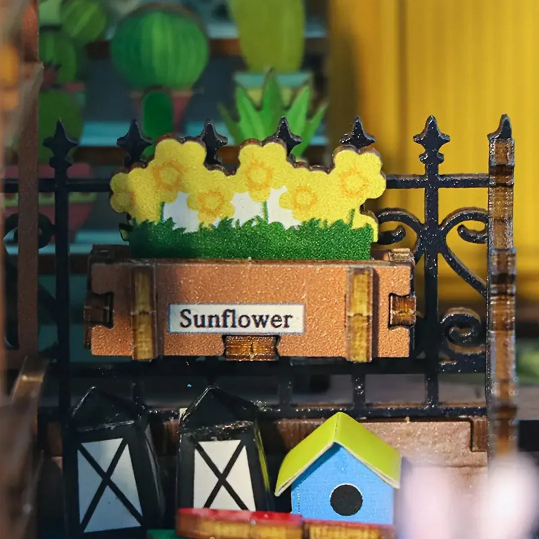 Garden House DIY Book Nook Shelf Insert - Image 14