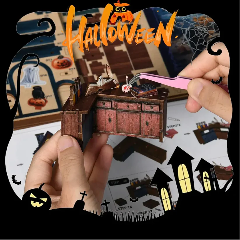 Haunted House – DIY Book Nook Kit - Image 4