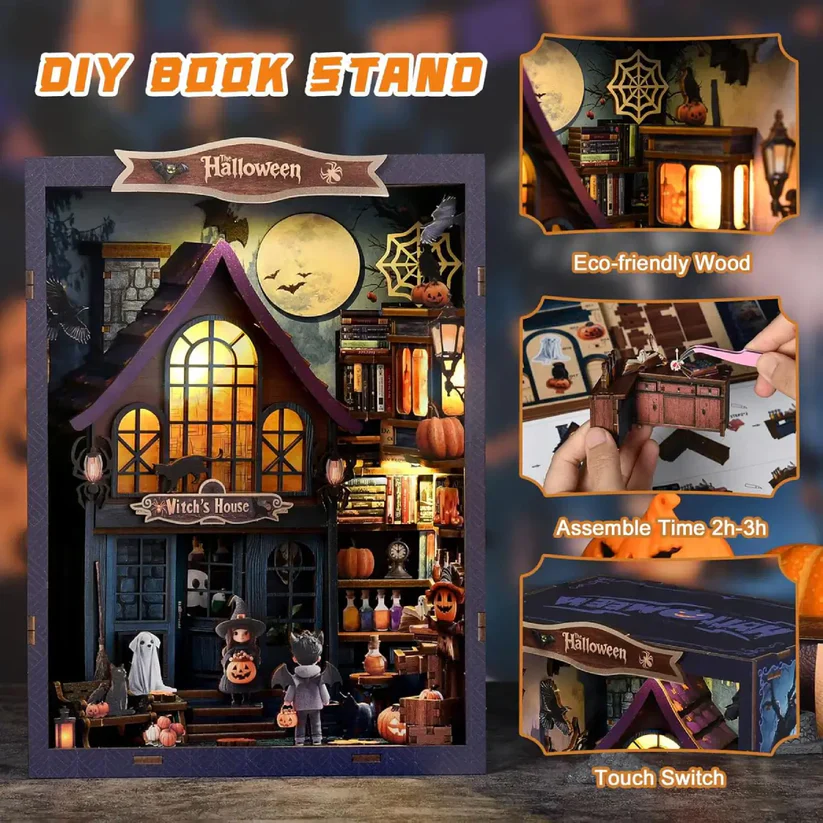 Haunted House – DIY Book Nook Kit - Image 6