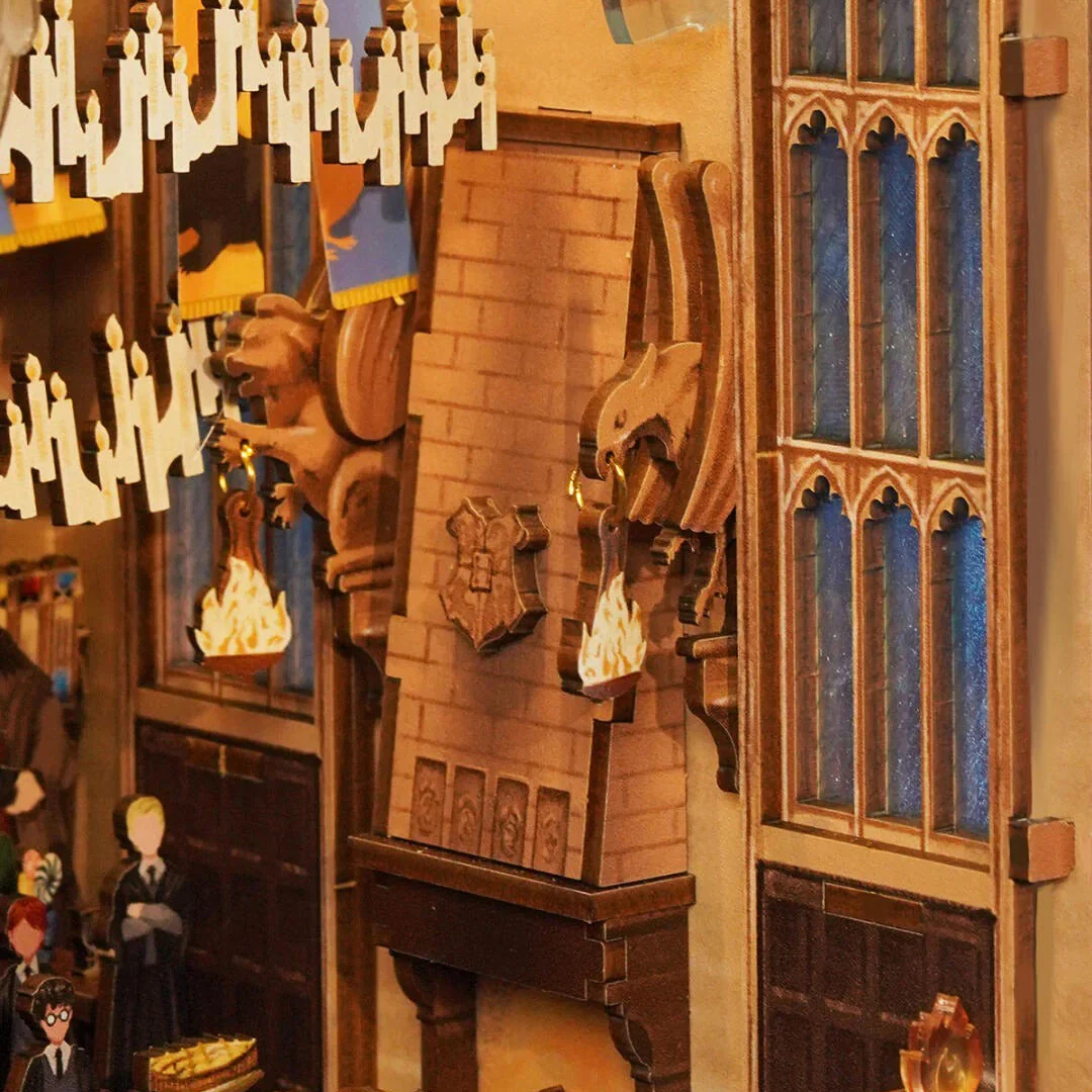 Hogwarts Auditorium – DIY Book Nook Shelf Insert - Image 11