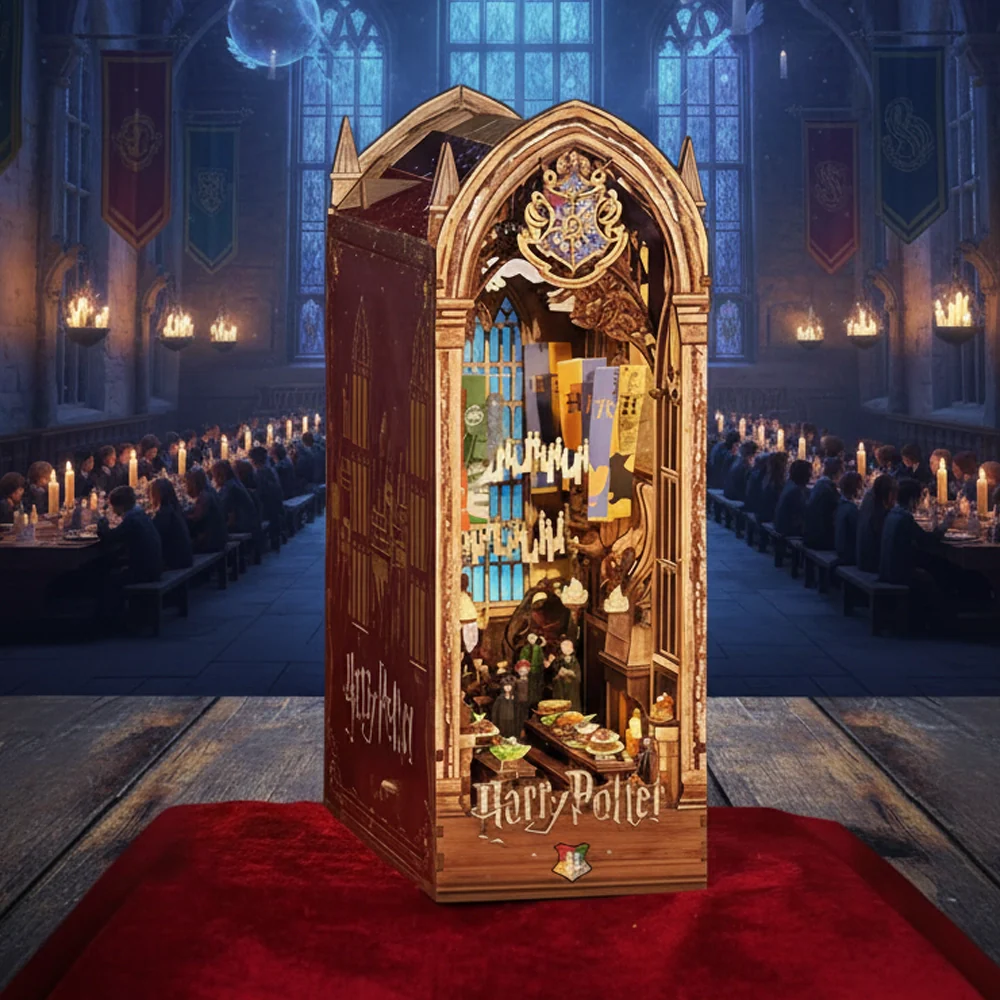 Hogwarts Auditorium – DIY Book Nook Shelf Insert - Image 5