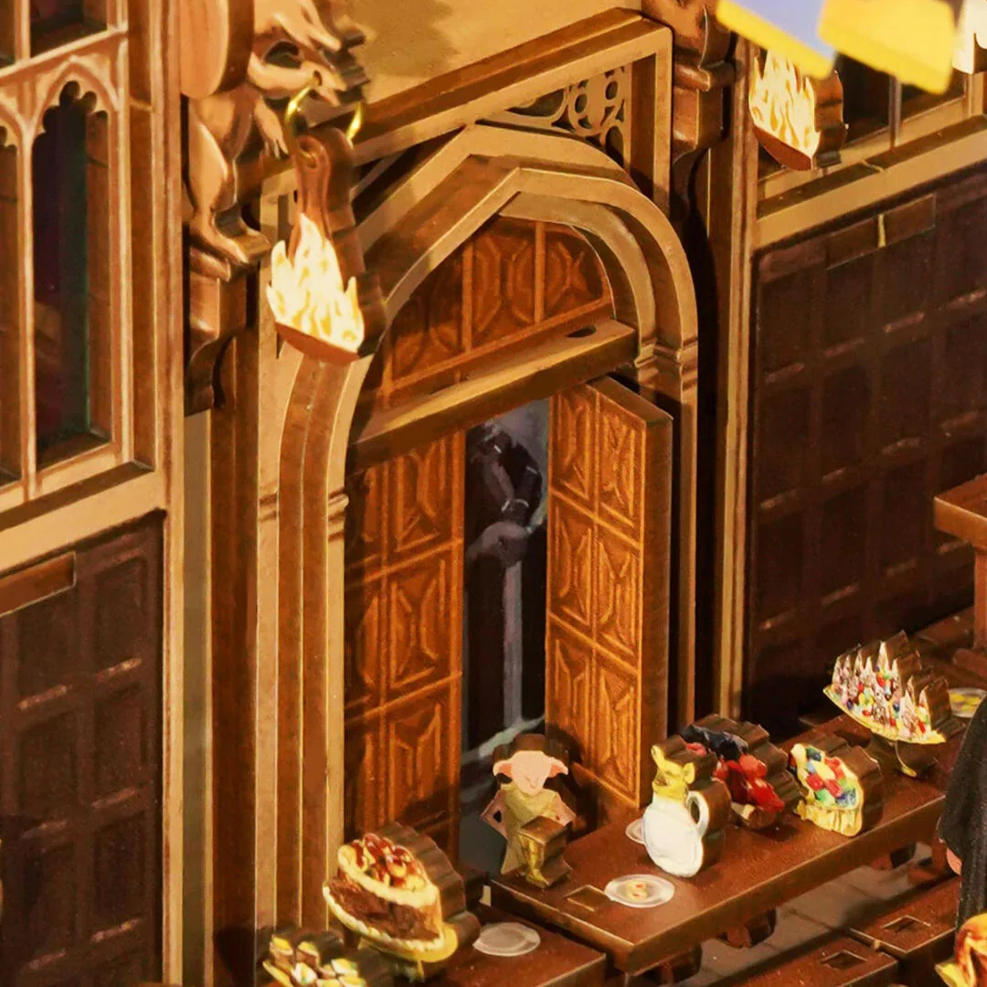 Hogwarts Auditorium – DIY Book Nook Shelf Insert - Image 8