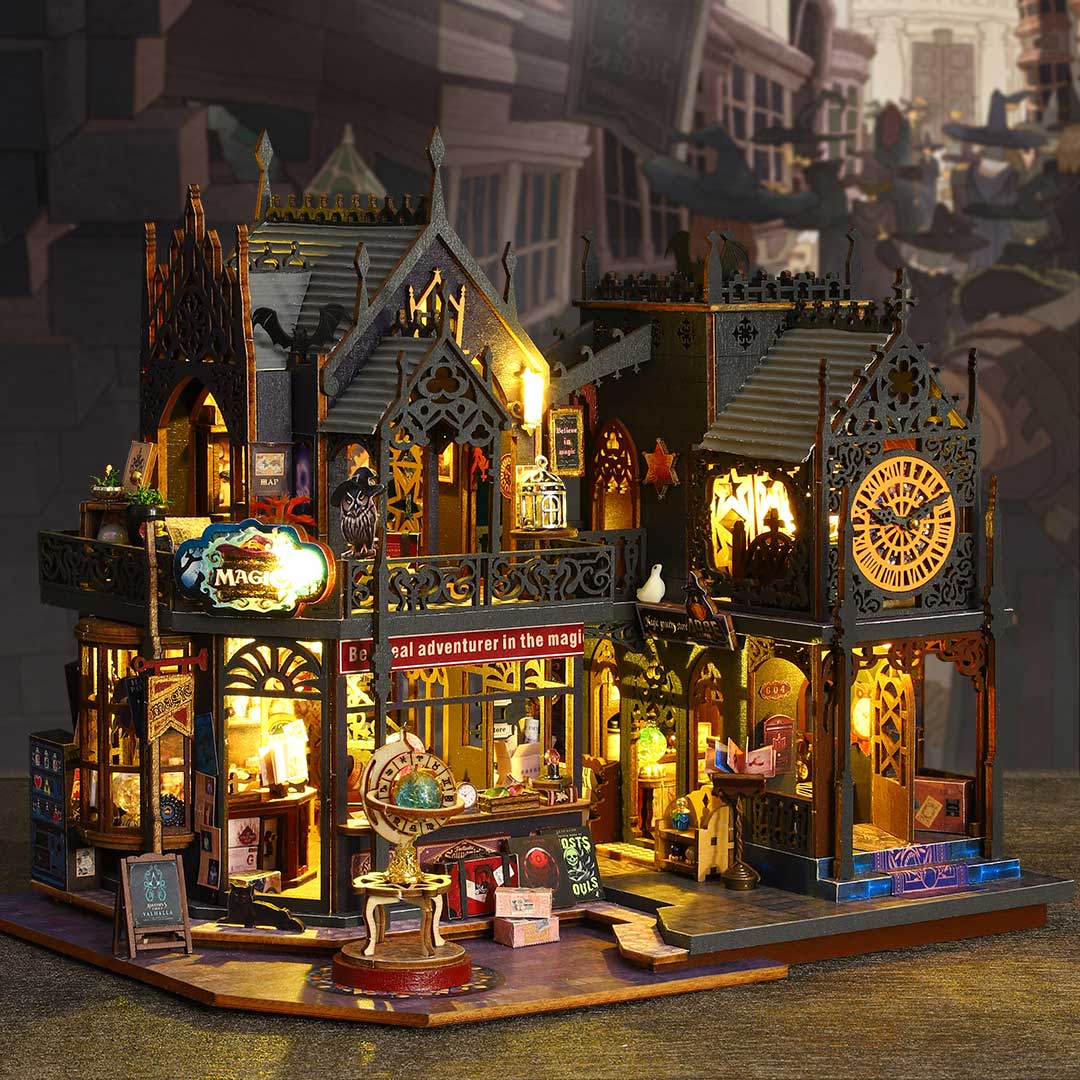 Holo Magic City DIY Miniature Dollhouse Kit - Image 7