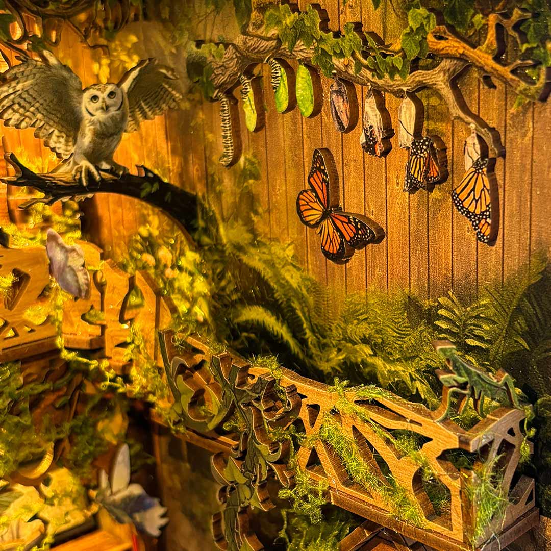 Insect Story DIY Book Nook Bookshelf Insert - Image 17