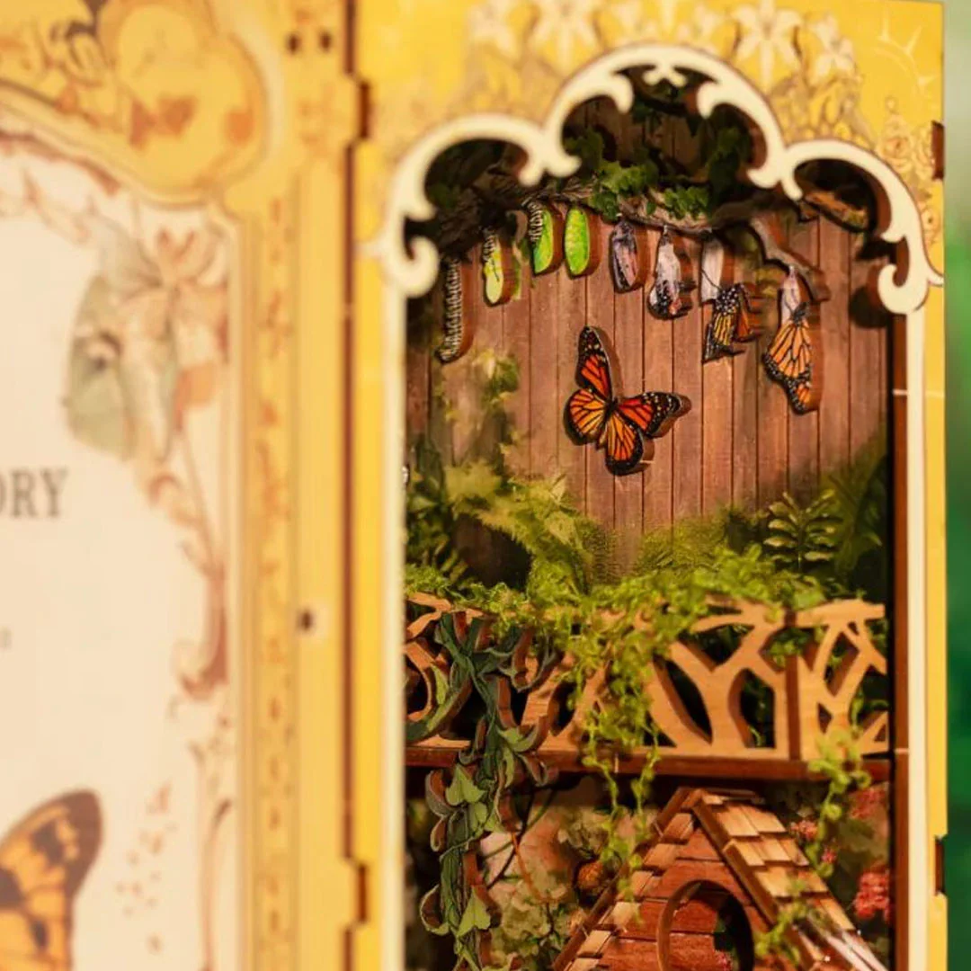 Insect Story DIY Book Nook Bookshelf Insert - Image 22