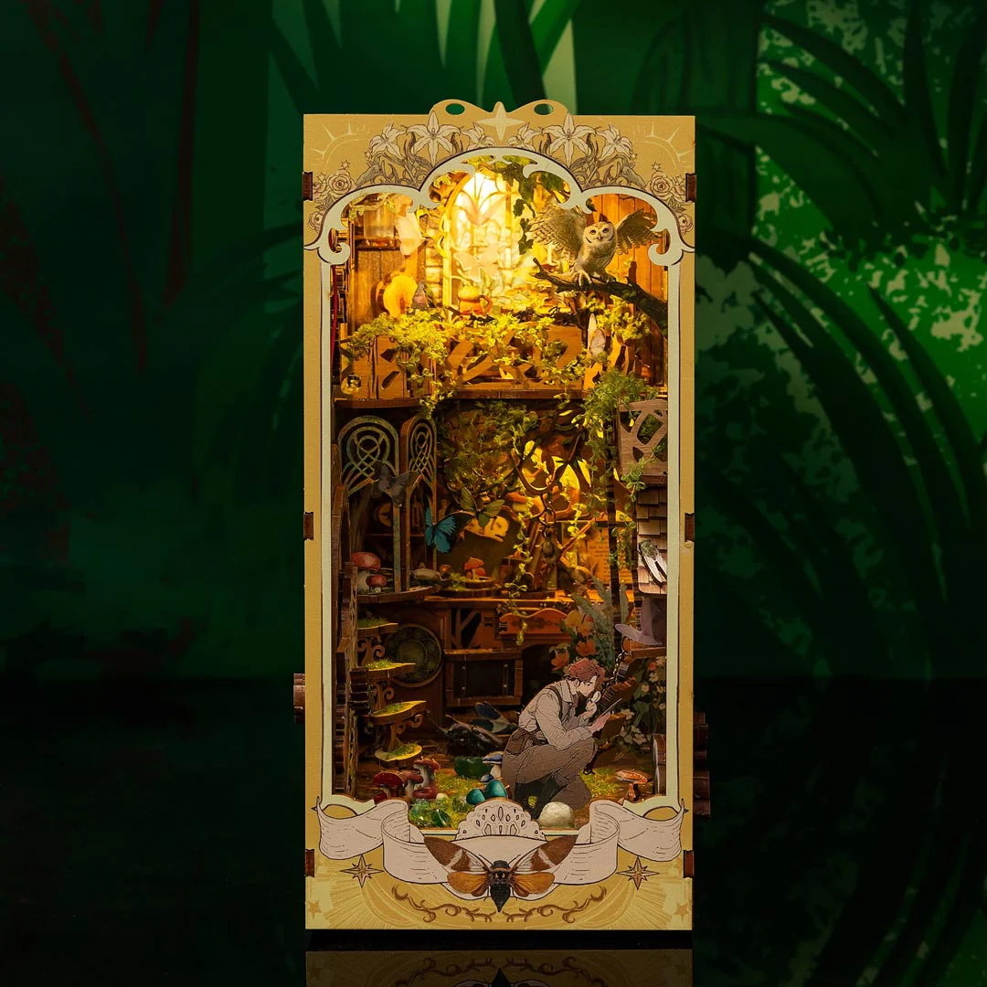 Insect Story DIY Book Nook Bookshelf Insert - Image 6