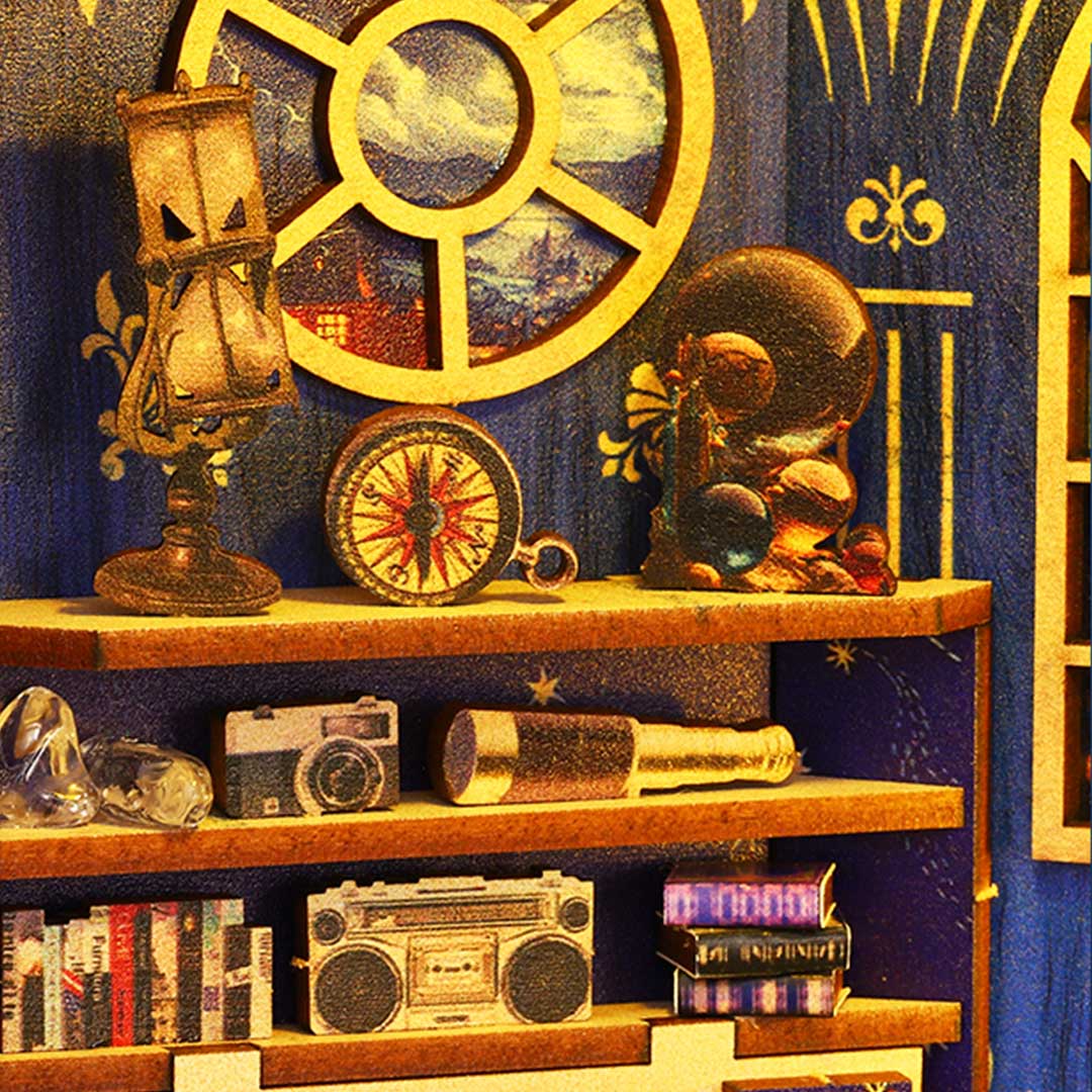 Interstellar Exploration DIY Book Nook Shelf Insert - Image 13