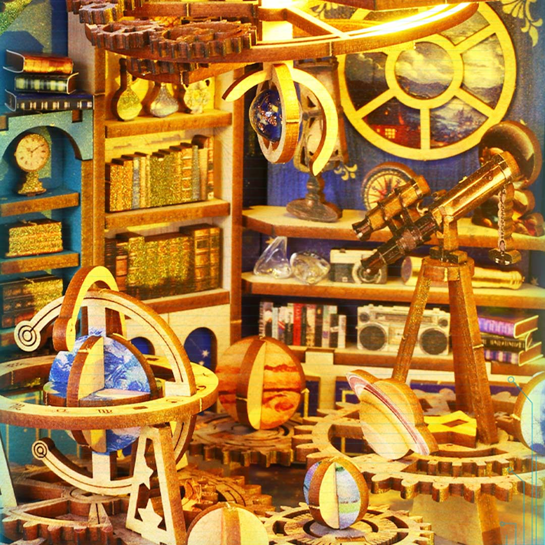 Interstellar Exploration DIY Book Nook Shelf Insert - Image 15