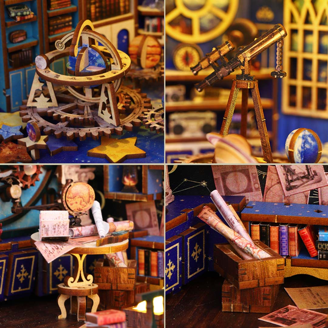 Interstellar Exploration DIY Book Nook Shelf Insert - Image 16