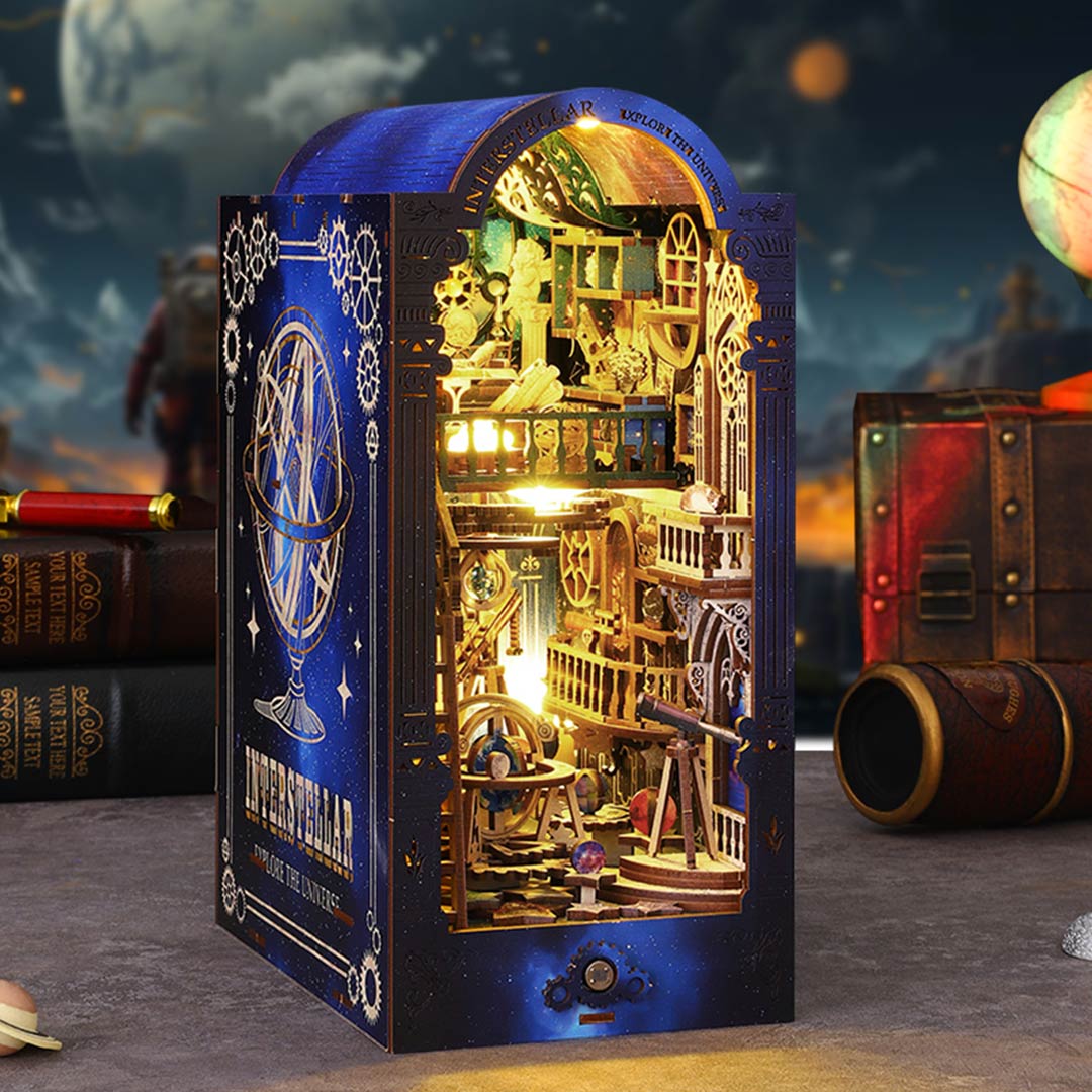 Interstellar Exploration DIY Book Nook Shelf Insert - Image 20