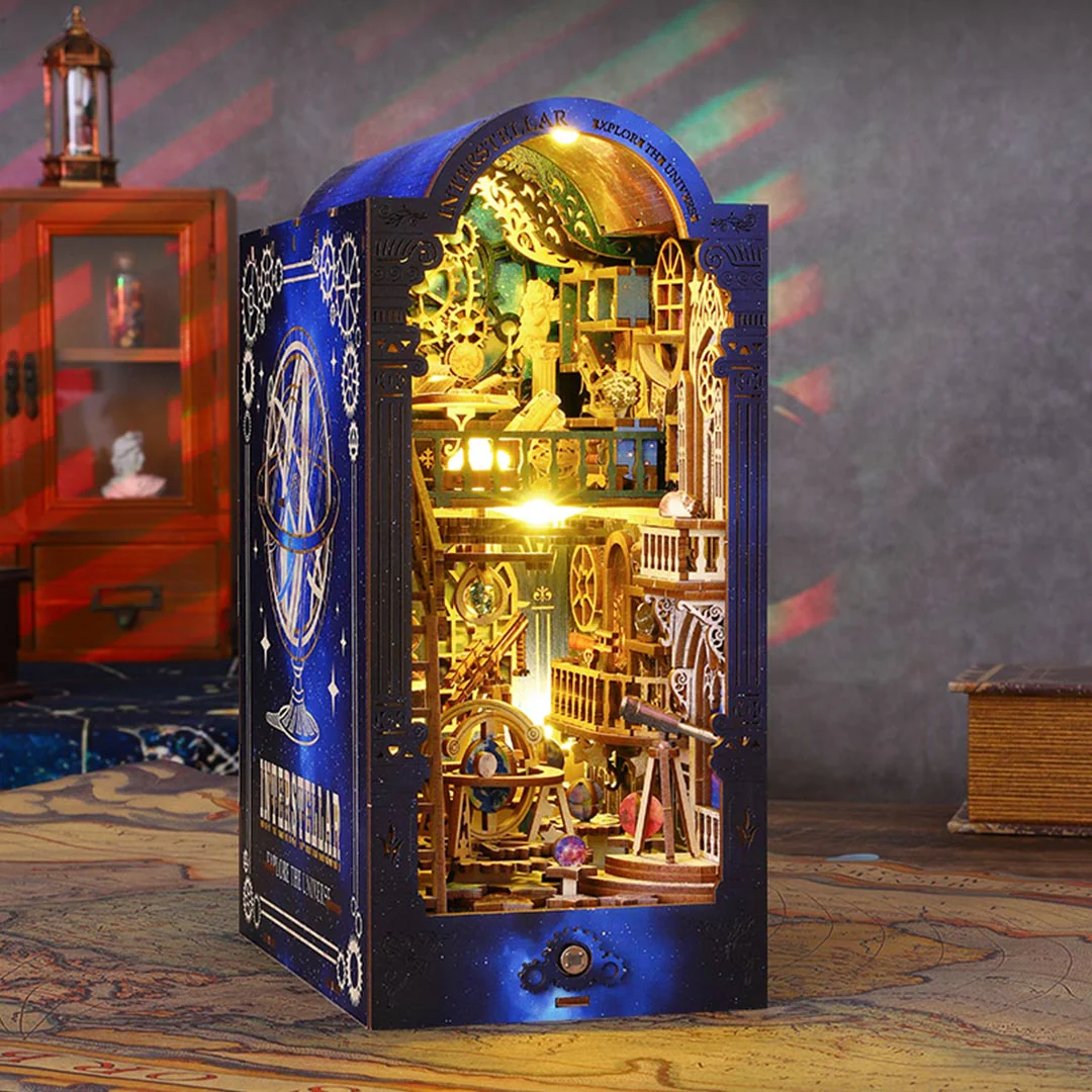 Interstellar Exploration DIY Book Nook Shelf Insert - Image 21