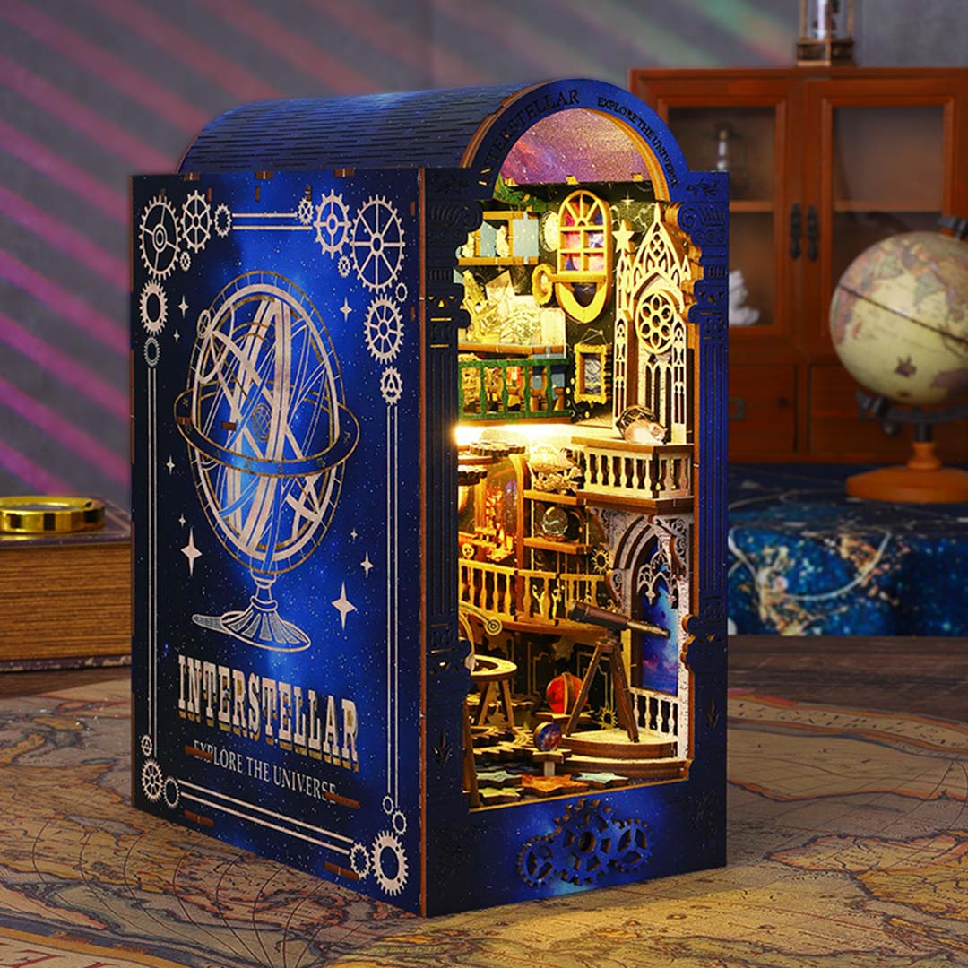 Interstellar Exploration DIY Book Nook Shelf Insert - Image 4